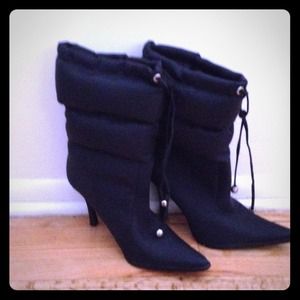 Black boots