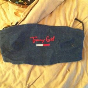 TOMMY GIRL HALTER TOP