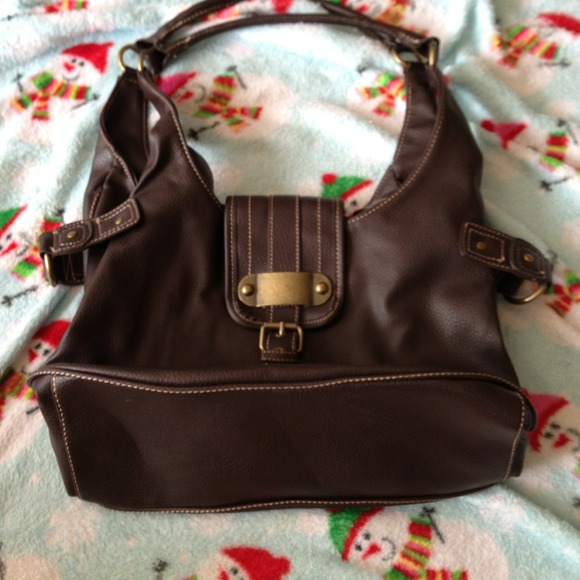 Dark brown purse