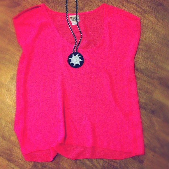 ⚡SOLD⚡Sheer Pink Top