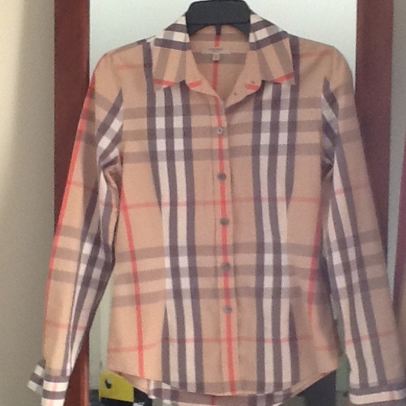 🚫SOLD🚫AUTHENTIC Burberry Brit Cotton Check Shirt