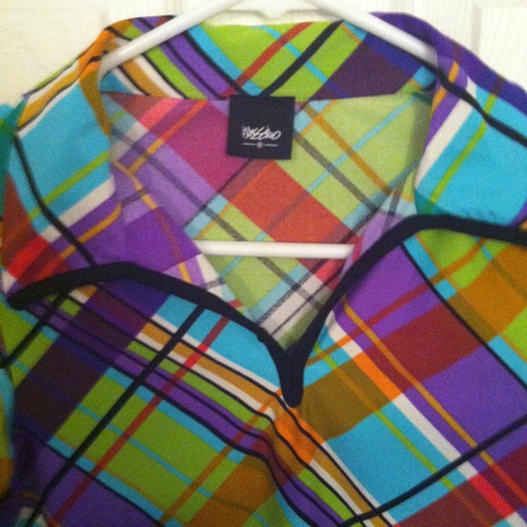 MOSSIMO SHORT SLEEVE COLORFUL TOP - Picture 2 of 4