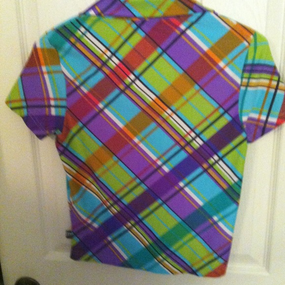 MOSSIMO SHORT SLEEVE COLORFUL TOP - Picture 3 of 4