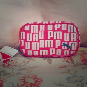 Pink Puma Make Up Bag.  🎀🎀