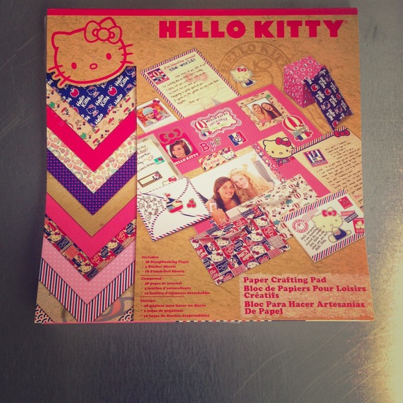 Hello Kitty Scrapbook Paper Pad