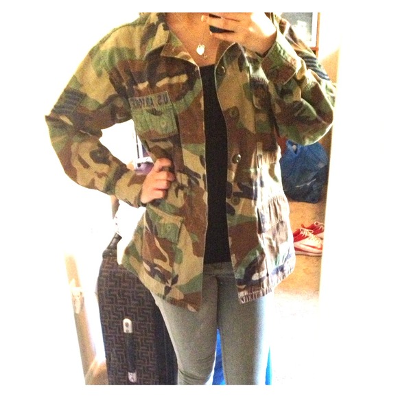 Jackets & Blazers - Camo jacket