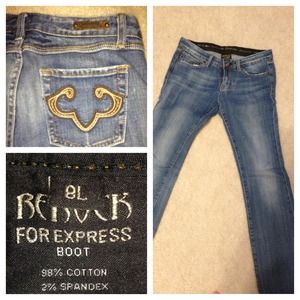 Express jeans size 8Long