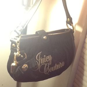 Black Juicy Couture Handbag!!