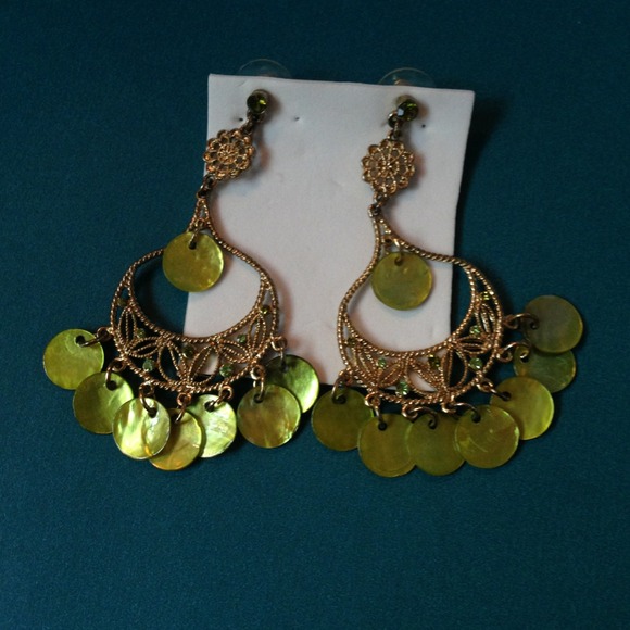 Beautiful pair of earrings.
