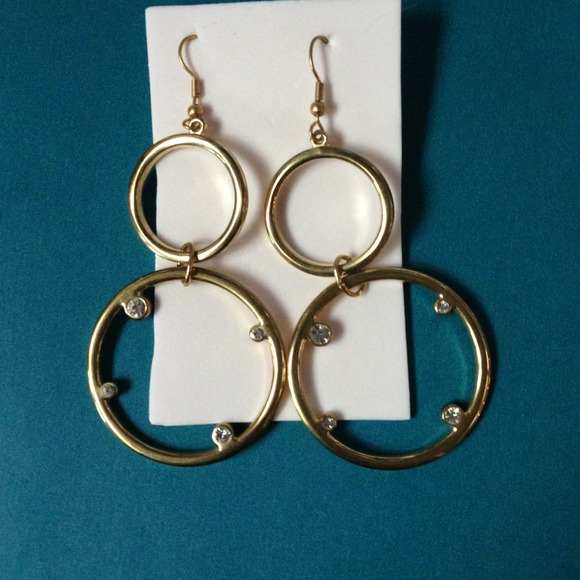 Golden earrings