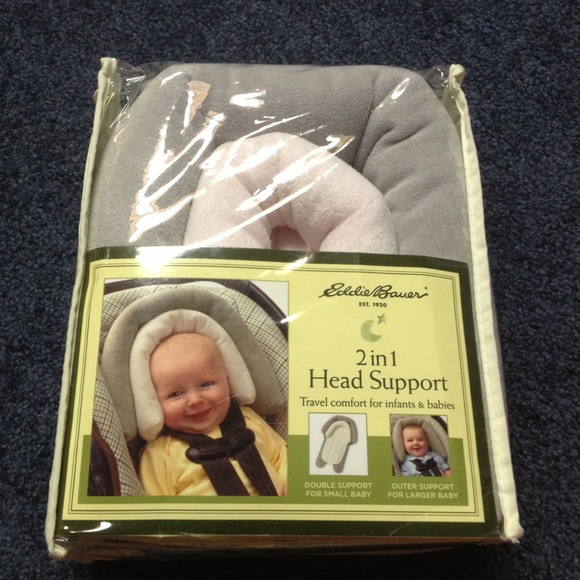 SOLD Eddie Bauer 2 in 1 head support for baby
