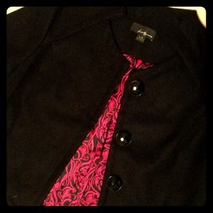 Wool Little Button Up Jacket