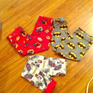 3 Boys Pajama Pants Sizes Vary