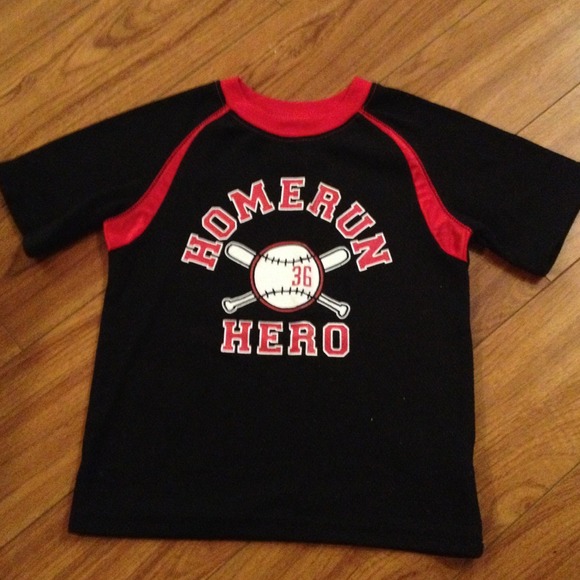 Boys size 4 baseball t-shirt