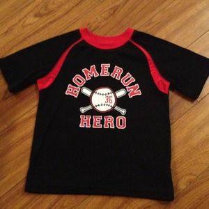 Boys size 4 baseball t-shirt