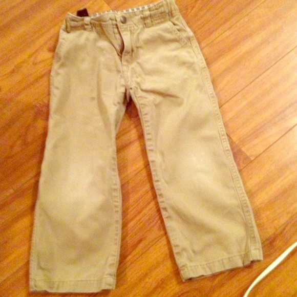 Boys Khaki Jeans Size 4T