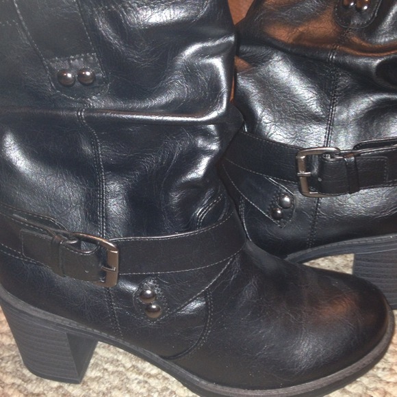Black Calf Boots