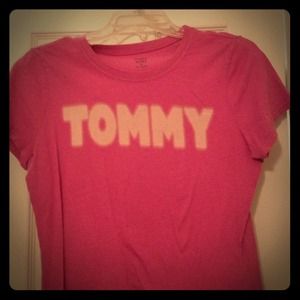 Pink Tommy T-shirt