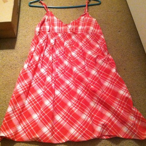 Plaid summer dress