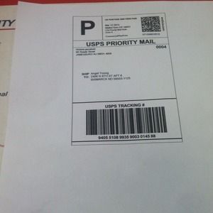 Tracking number. For @powwowmom