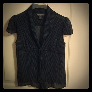 Banana Republic  sheer blouse
