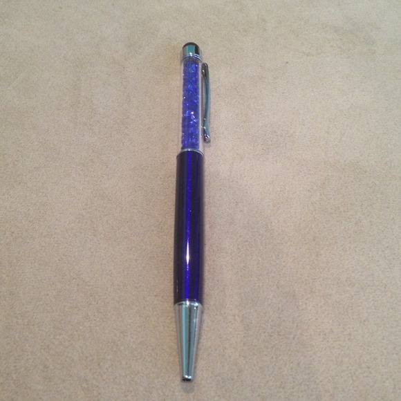 ⛔SOLD⛔Rhinestone crystal stylus / pen
