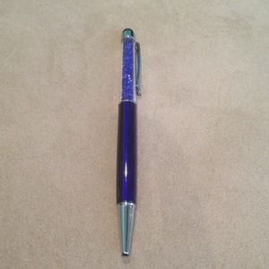 ⛔SOLD⛔Rhinestone crystal stylus / pen