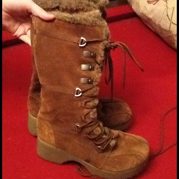 Brown boots