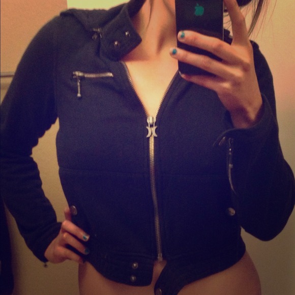 Hurley black hoodie