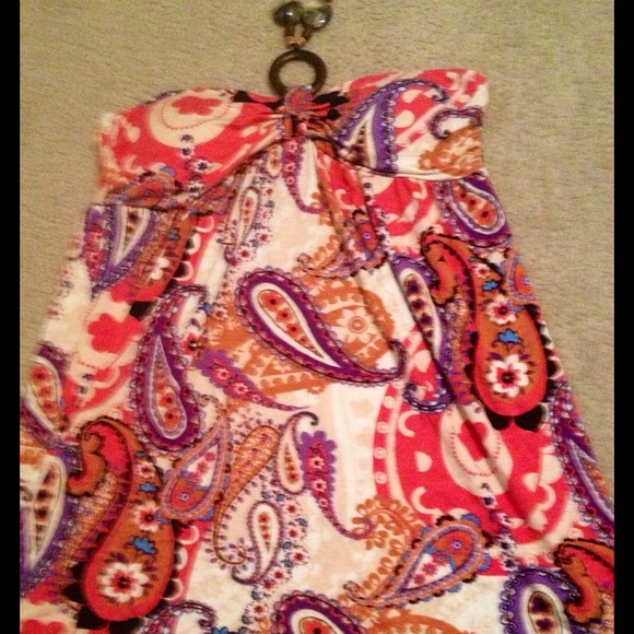 Sold in a bundle halter shirt for spring or summer