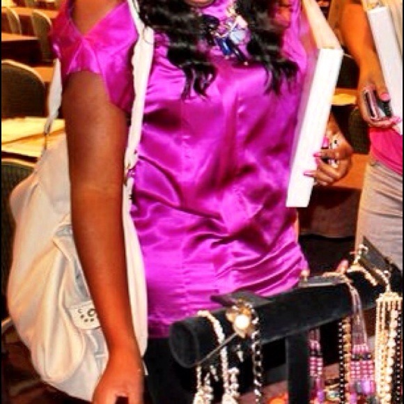 Fuchsia tunic