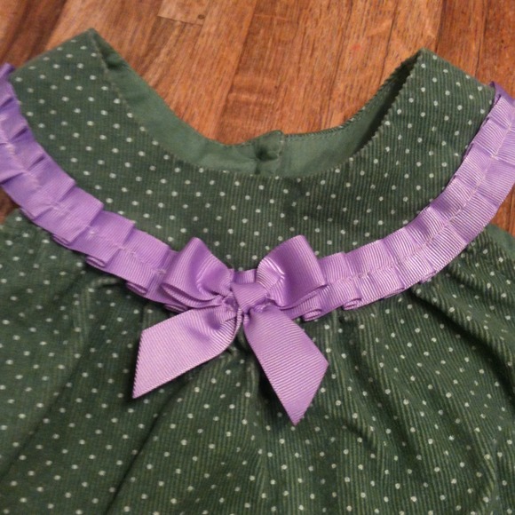 3t jumper.  Green with butterflies. ITEM KK - Picture 4 of 4