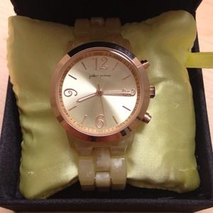 Jules and James rose gold faced watch!