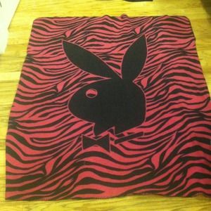 Large playboy blanket