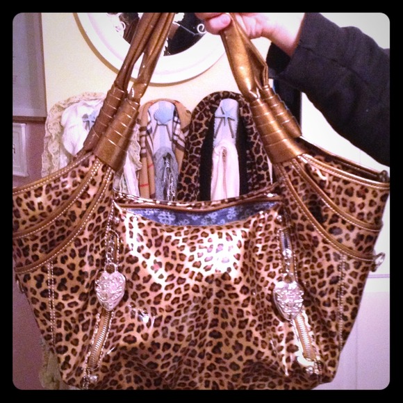 Leopard van zeeland purse