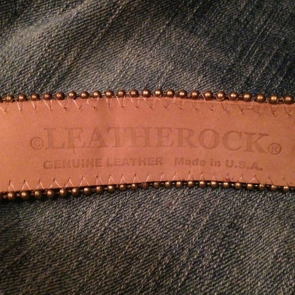 *REDUCED* Leatherock Cat Print Belt
