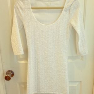 🎀White 3/4 sleeve🆕Spring dress🆕👗🎀