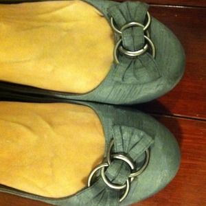 Gray flats size 6.5