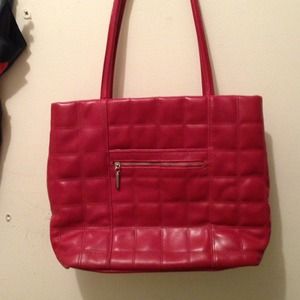 REDUCED✂ LEATHER NINE WEST BAG