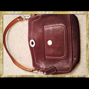 💯Authentic Small Brown Coach Handbag