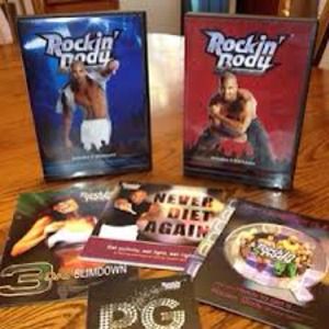 Rockin Body dvd set with Shaun T.