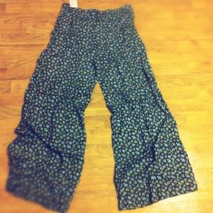 ⚡SOLD⚡Wide Floral Pants