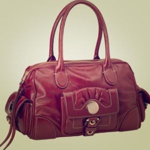 Marc by Marc Jacobs 'Aline' Satchel- Burgundy