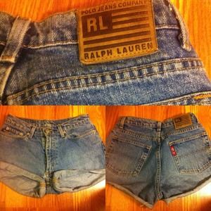 Ralph Lauren High Waist Shorts