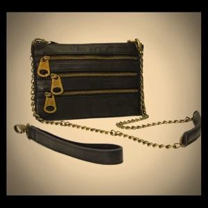 Leather Bitsy Bag