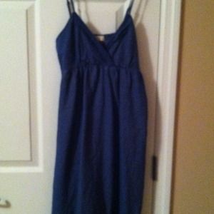 Blue sundress