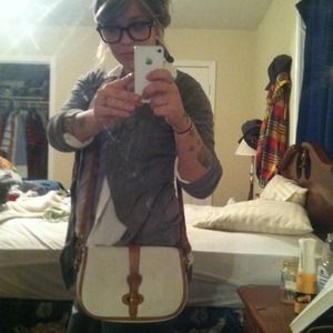 early 80's vintage dooney&bourke small crossbody