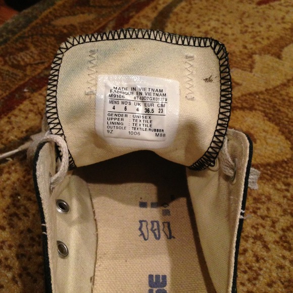 Classic Black All-Star Converse - Picture 3 of 4