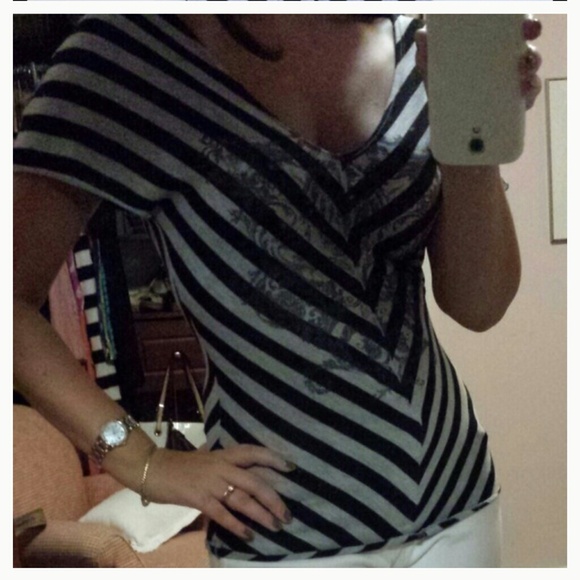 Tops - Trendy top with deep V-neck