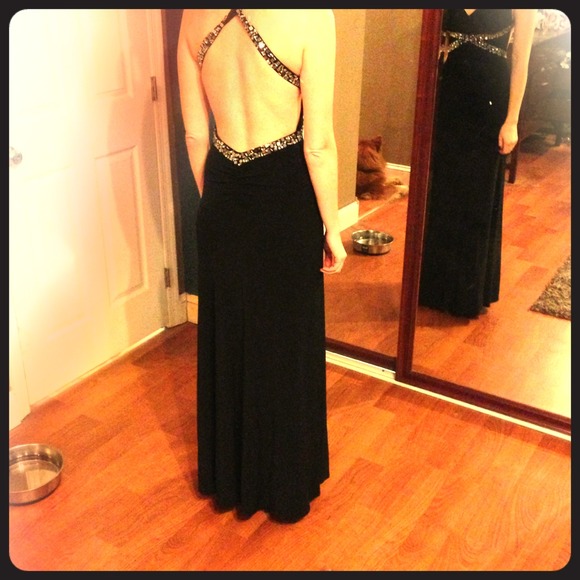 Sexy back! Evening dress- JUST REDUCED!